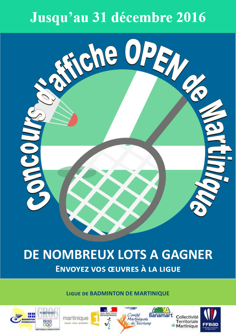 Concours affiche open 2017